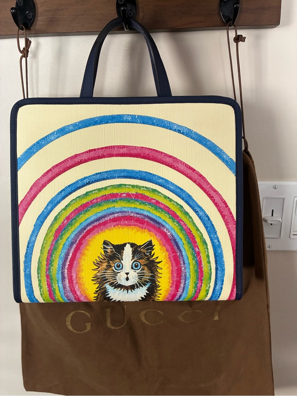 Gucci Rainbow Cat Bag